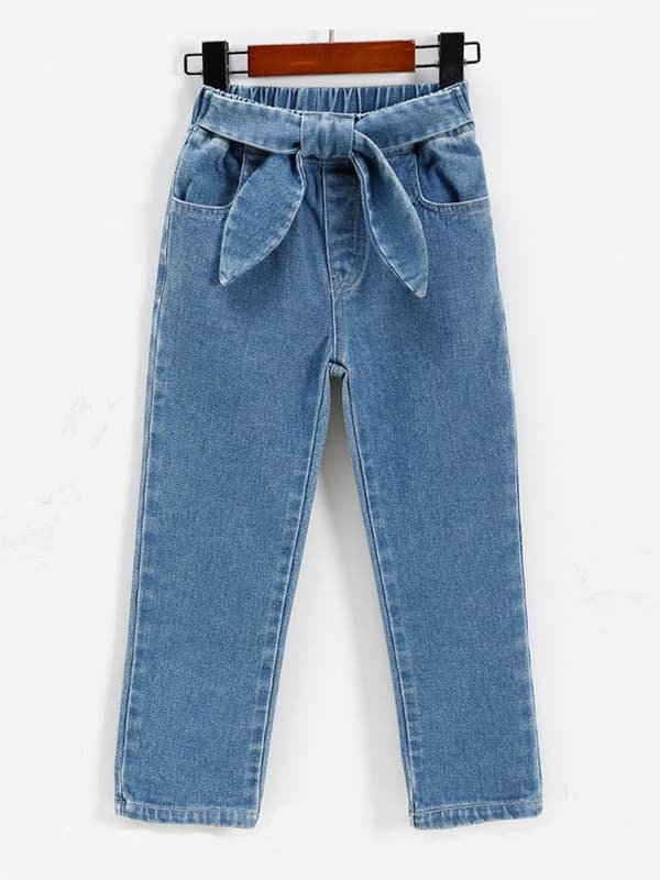 kids blue jeans