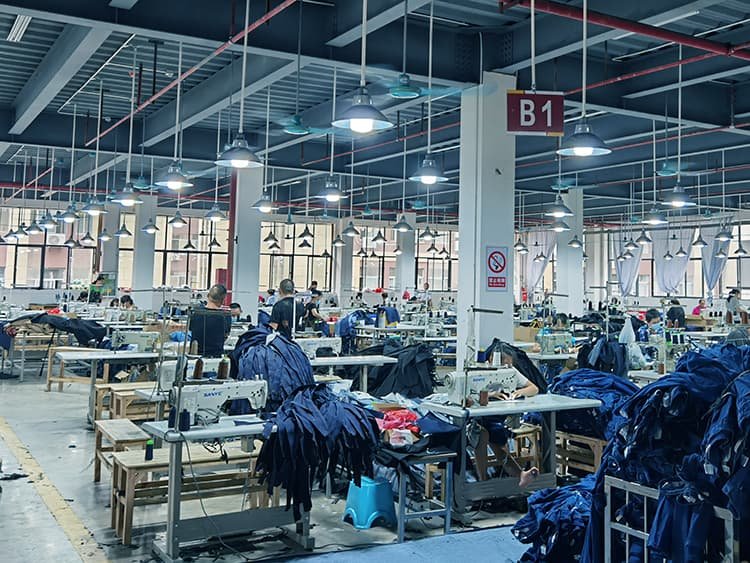 jeans factory workshop