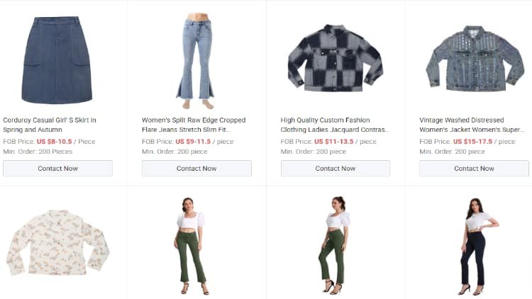 Wholesale Clothing Companies | Denim Vendor - YouTube