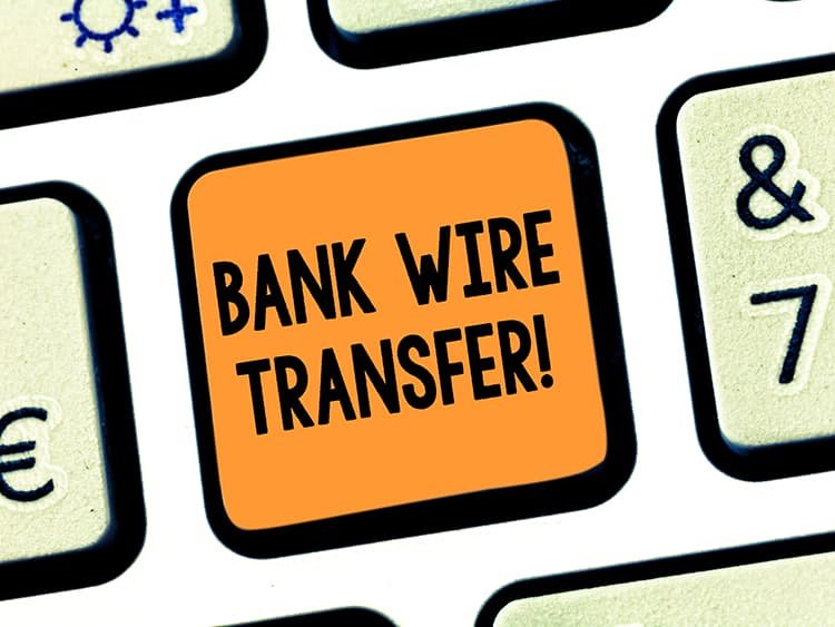 bank transfer