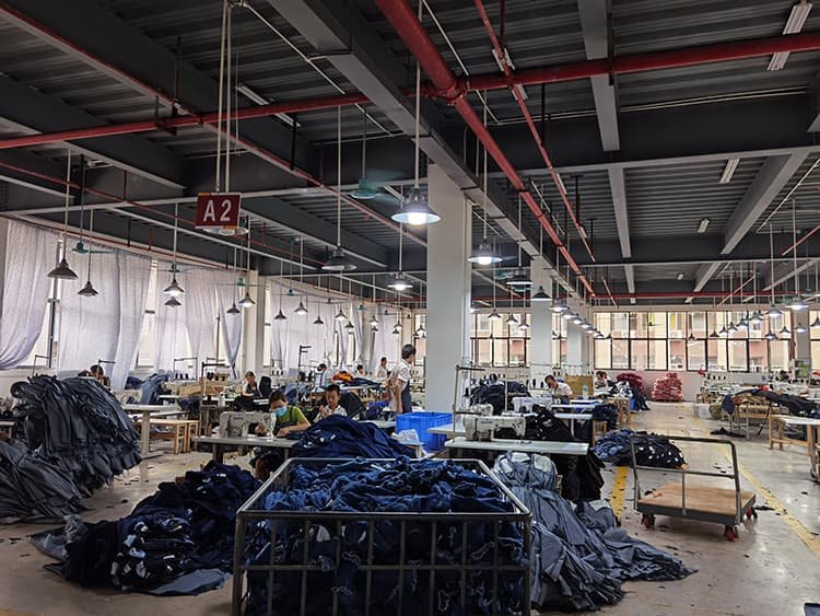 jeans factory workshop