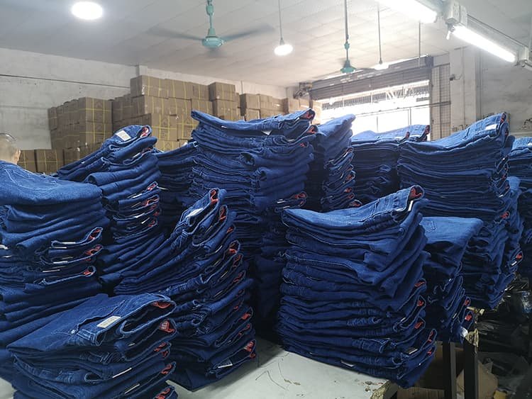 jeans quality inspection